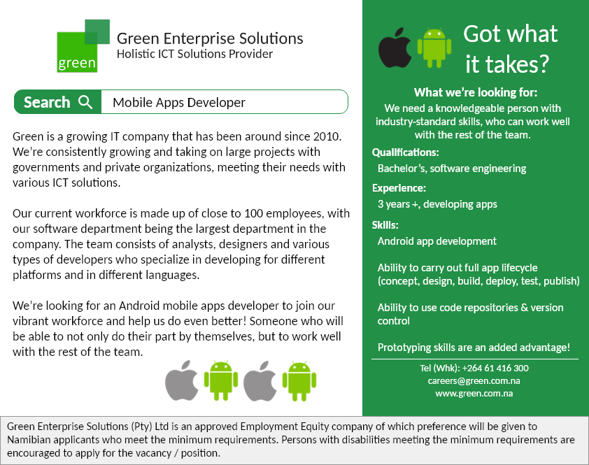 Mobile Apps Developer